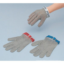 Guantes industriales de acero inoxidable